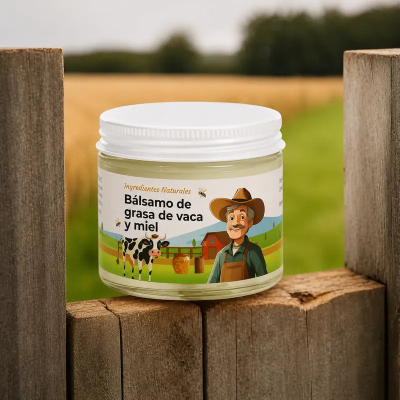 Bálsamo de Grasa de Vaca y Miel Brinaba