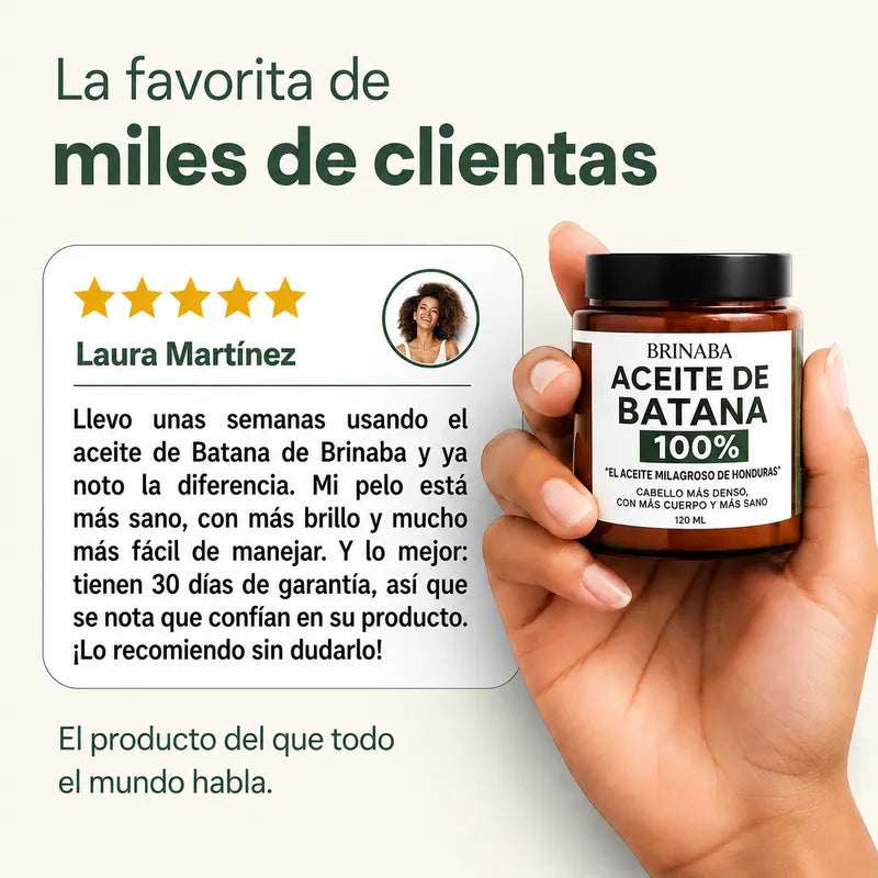 Aceite de Batana para el Crecimiento Capilar