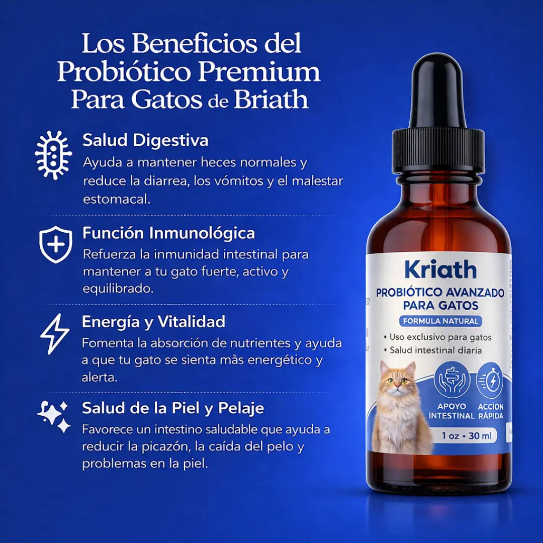 Probiótico para Gatos Kriath®