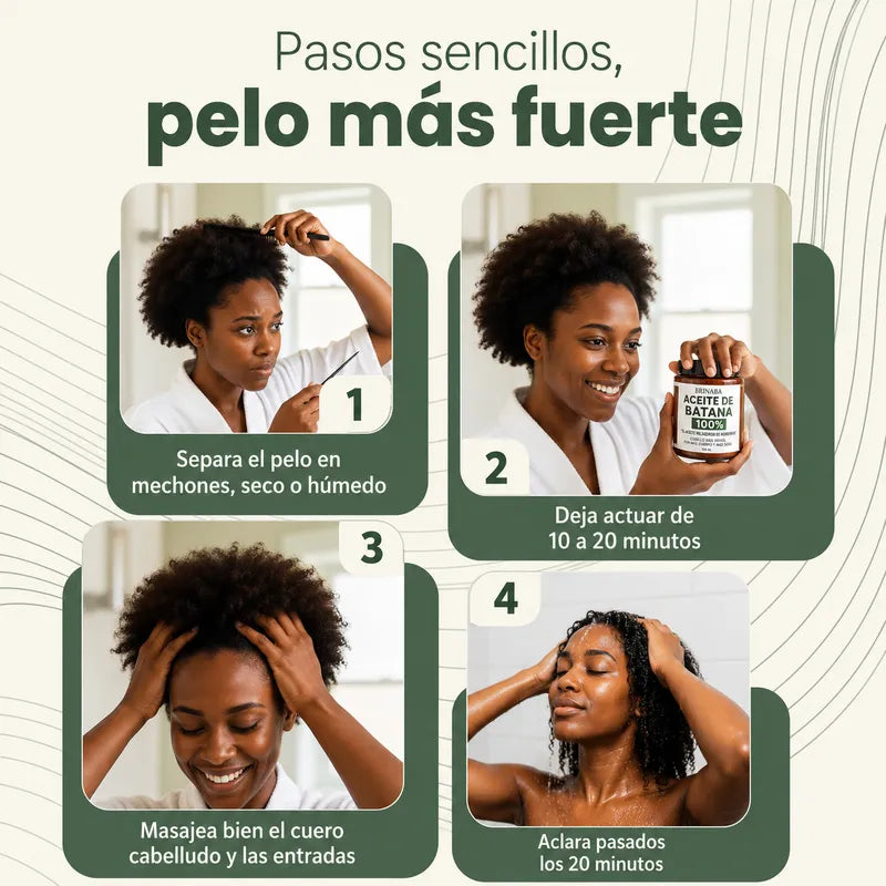 Aceite de Batana para el Crecimiento Capilar